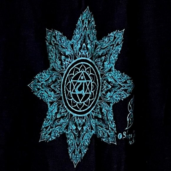 Sinn's Art Silkscreened Black & Multi-colored Tank Top (Small) - Picture 2 of 4